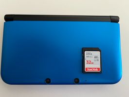 NINTENDO 3DS XL BLAU UND 6 SPIELE! TOP ZUSTAND
