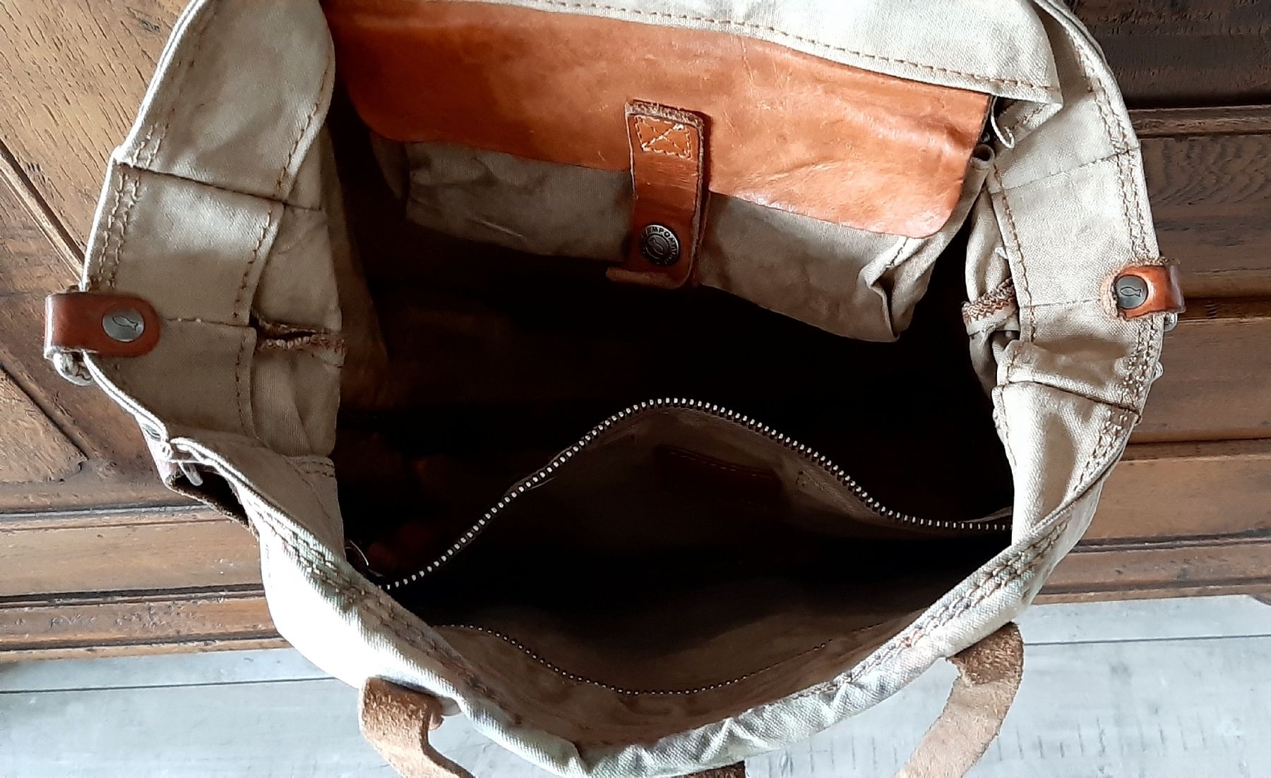 Campomaggi Borse da donna: CAMPOMAGGI  -  Canvas  -  Leder  -  Shopper – Usato da Tagelswangen venduto da BrigittaC01 2