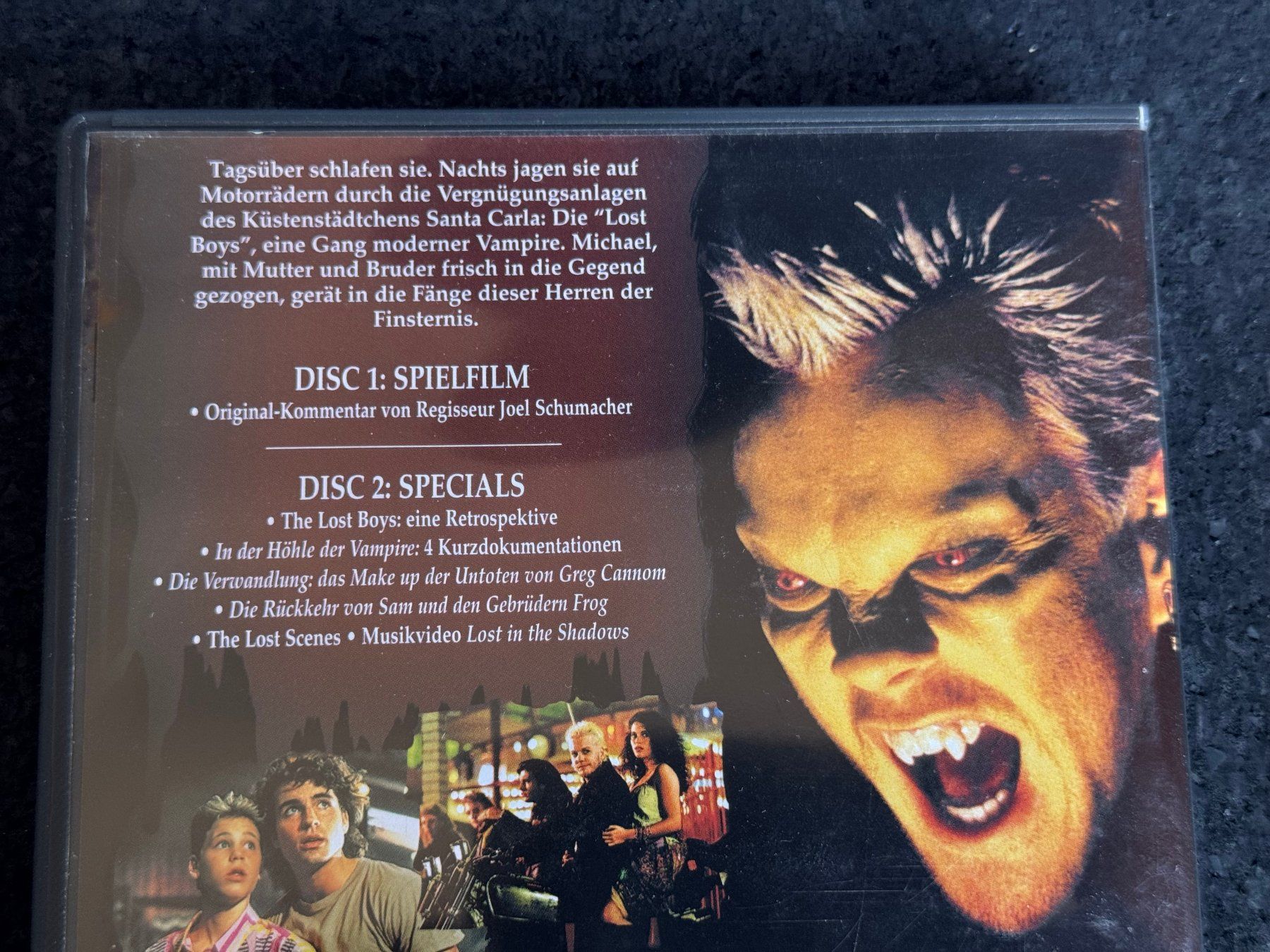 Tutti i DVDs: The Lost Boys Special Edition 2 Disc Set DVD EN/DE – Usato da Fribourg venduto da tschjoly 2