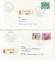 SBK 782 - 784 FDC Herrliberg