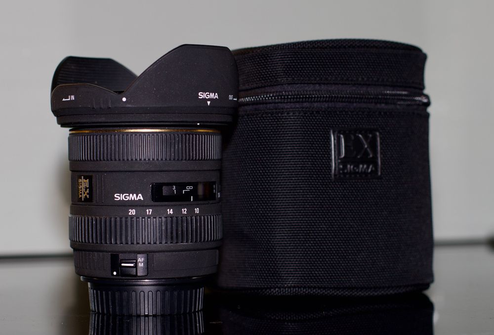 Objectif Sigma 10-20mm F/4-5.6 EX DC – Monture Canon EF-S – Grand Angle – Occasion