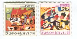 Briefmarken "Kinderzeichnungen". Jugoslawien.