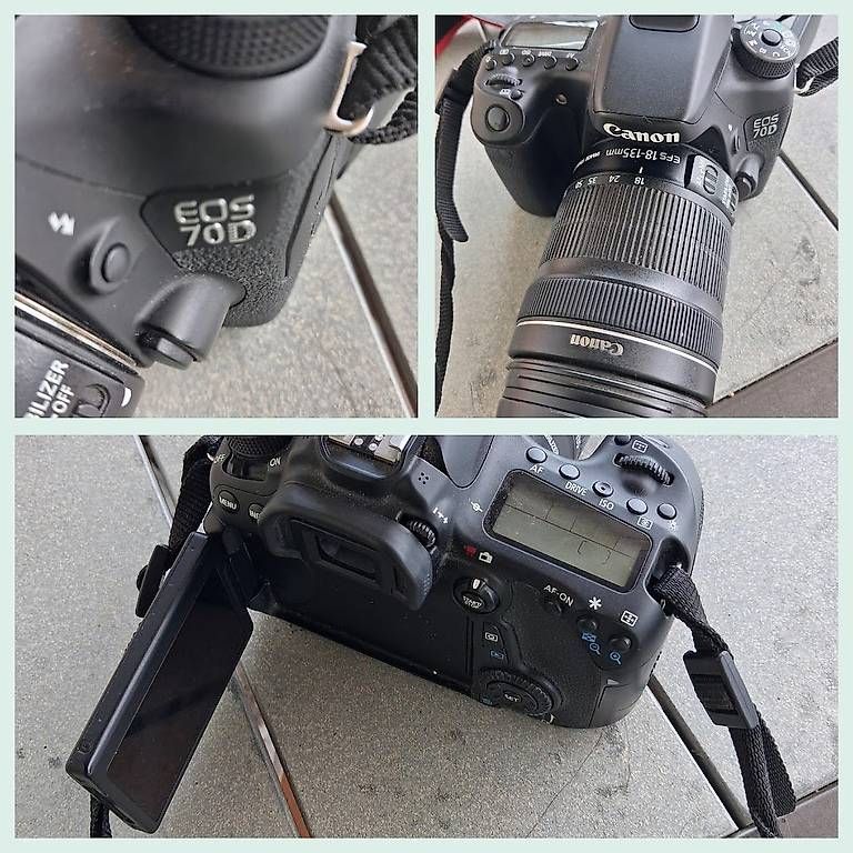 Appareil photo: Canon Spiegelreflex EOS70D – D'occasion à Reichenbach par EFJSE