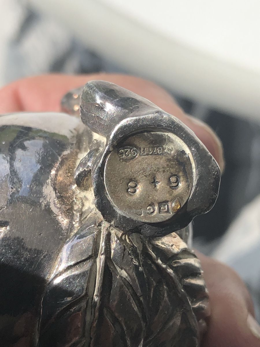 Figuren: Granatapfel Silber? – Gebraucht aus Arbon von Wladimir1 3