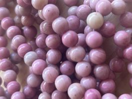 Strang echte Rhodonit beads 6 mm