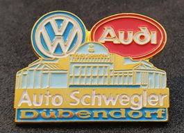 CC569 - Pin Garage VW Audi Auto Schwegler Dübendorf