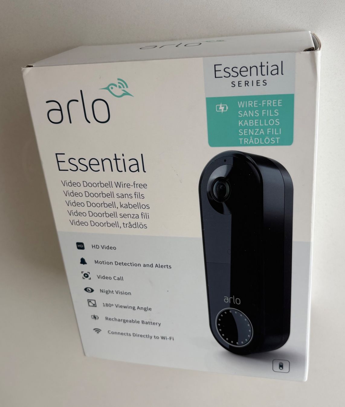 Arlo Caméscopes: ARLO Essential doorbell camera – D'occasion à Blonay par Patrice6