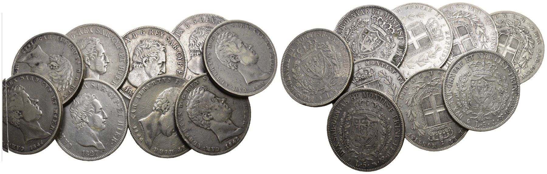 Tutti le monete: Sardinien Lot – Usato da Bern venduto da numismatictops