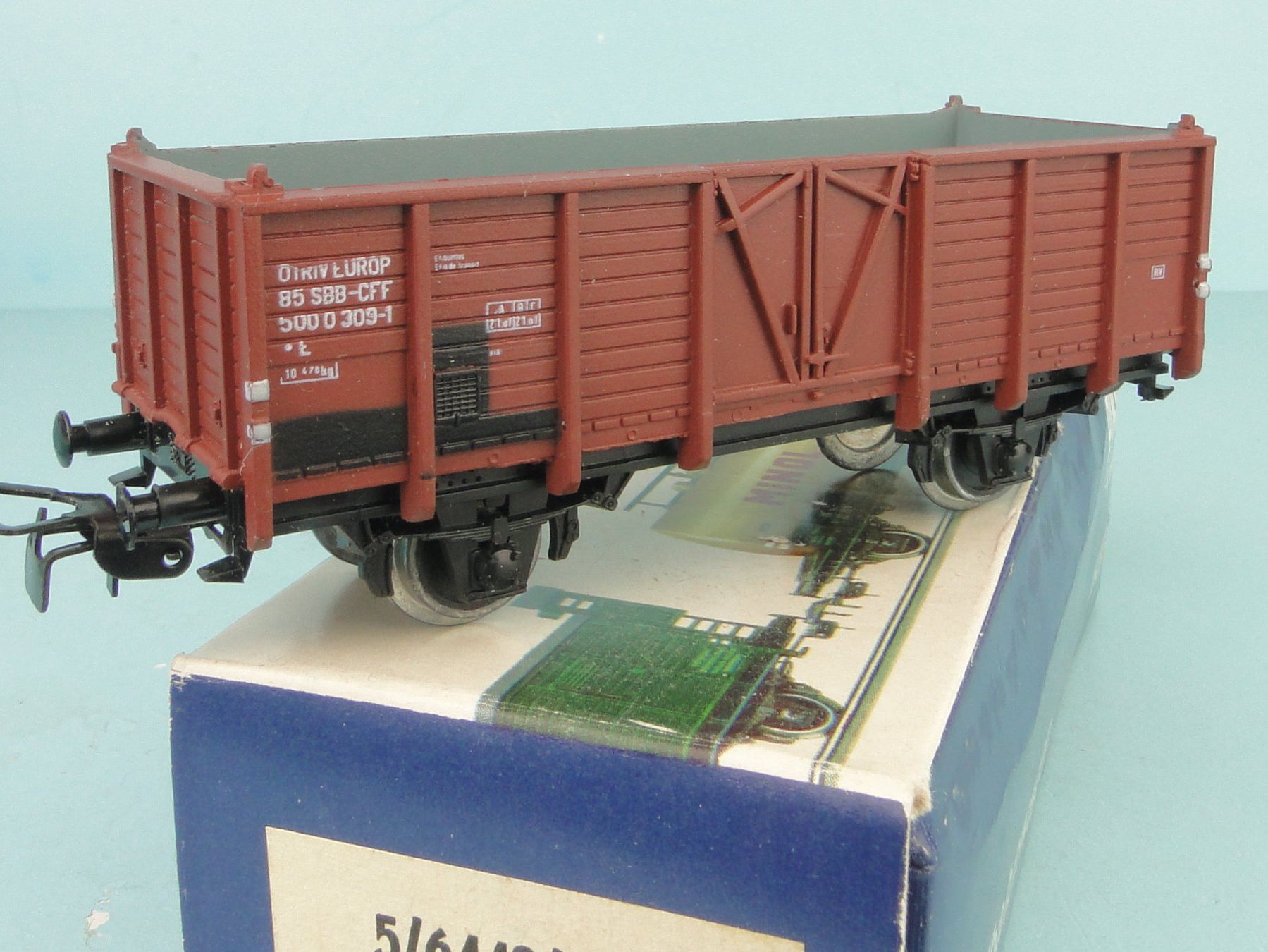 Piko Modellini di ferrovie: Piko H0 6443 SBB E Güterwagen – Usato da Bülach venduto da cann11