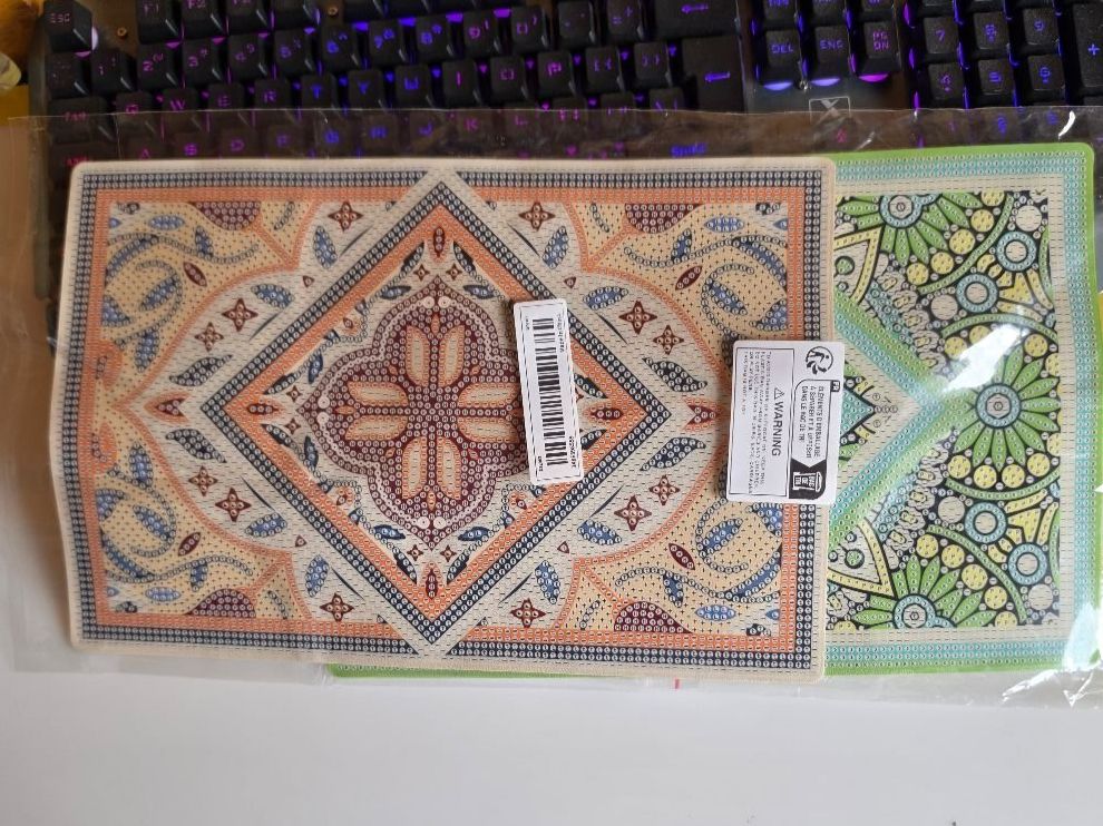 Kit bricolage: DIAMOND PAINTING TISCHSET 2 STK. – Nuovo e nell'imballaggio originale da Dintikon venduto da bonita099