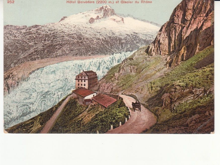 Cartoline postali: Furka Belvedere ca. 1915 – Usato da Bürglen TG venduto da StampGraf