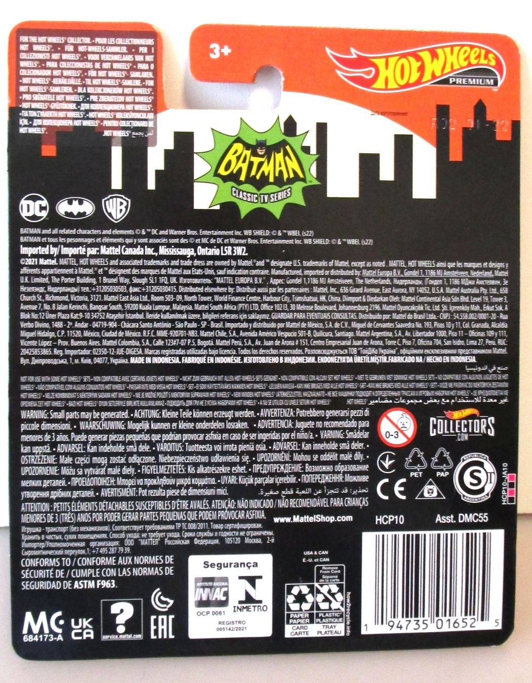 Hot Wheels Modellautos: HOT WHEELS TV SERIES BATMOBILE - HCP10 – Neu und originalverpackt aus Chêne-Bourg von breno56 1