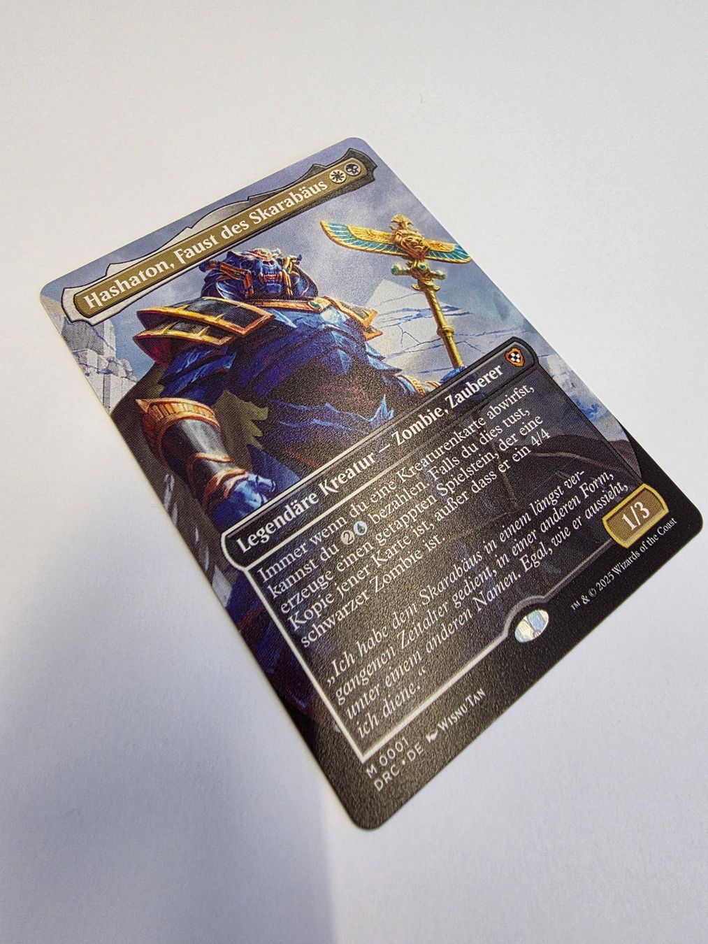 Magic The Gathering Cartes à collectionner: MTG -Commander: Ätherdrift (DRC)- Karte: Hashaton – Neuf (Voir description) à Mörigen par Gadgeteer 2