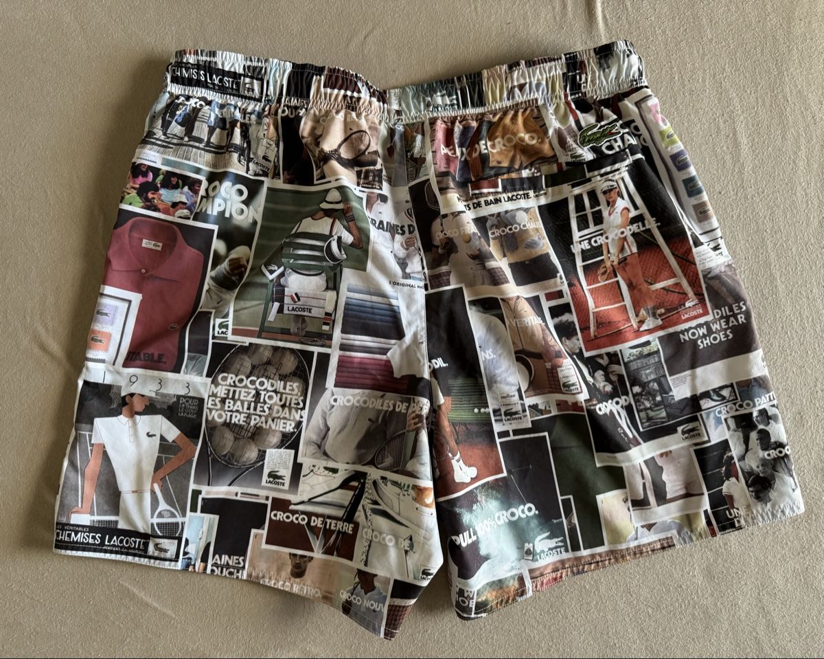 Lacoste Lotti di vestiti: 2 shorts de bain Lacoste, taille M – Usato da Colombier NE venduto da the_yq7x 3