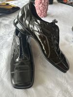 K+S Lackschuhe, Dunkelgrün Gr. 40Elegant Herbstschuh!