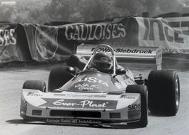 Pressefoto, Sepp Binder, Automobil - Rennsport, 13 x 18 cm
