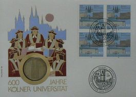 Numisbrief 600 Jahre Kölner Universität Münze