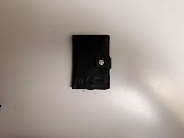 Kartenetui CRIPT RFID Schutz Wallet Schwarz neu