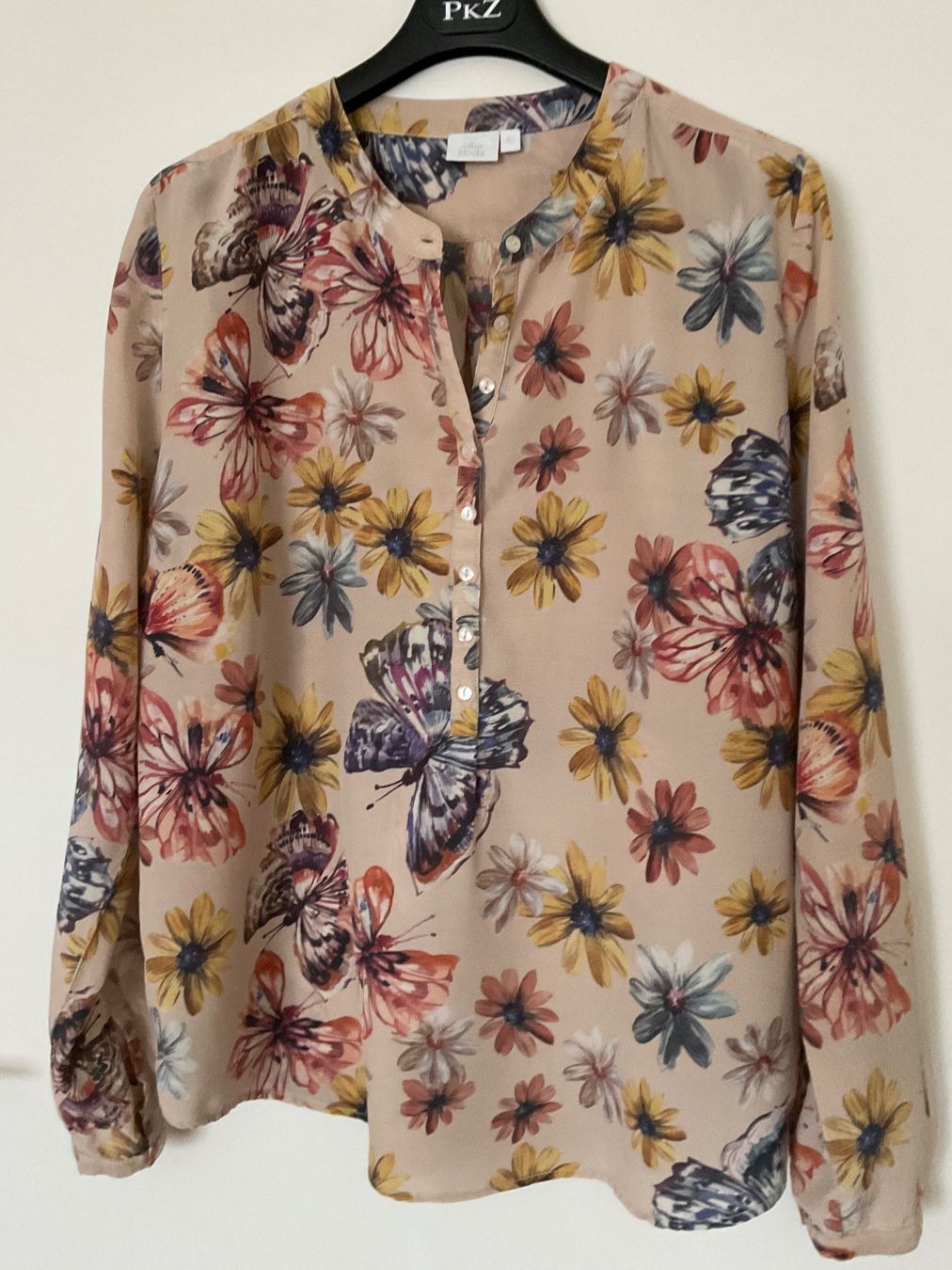 Alba Moda Camicette: ALBA MODA Seiden Bluse Tunika Gr 46, eher 44 – Usato da Urdorf venduto da alda02