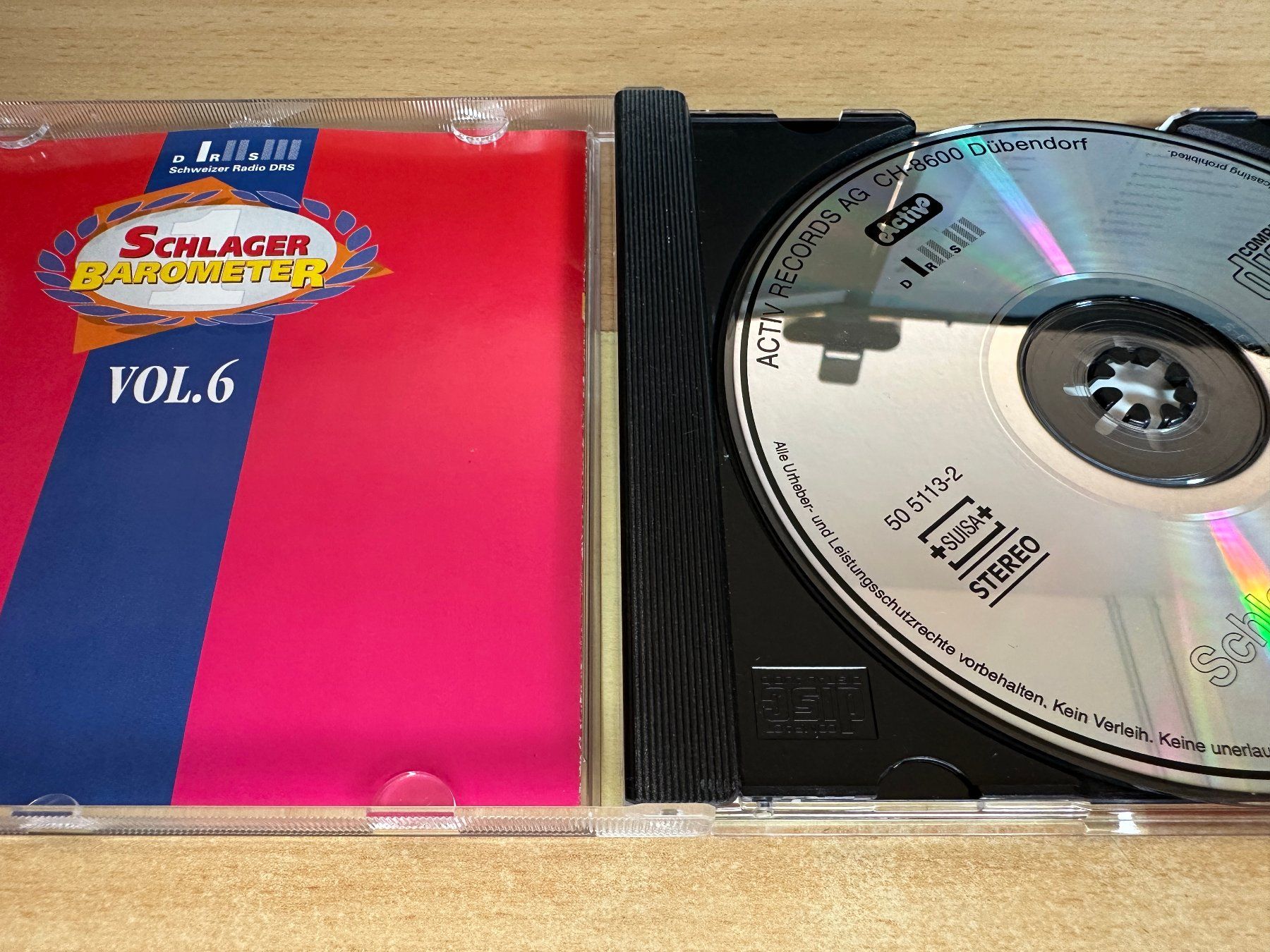 CDs: R1 Various – Schlager-Barometer Vol. 6 – Gebraucht aus Rikon im Tösstal von Alpenmutz 2