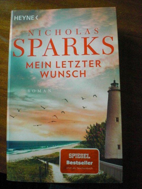 Bücher: Nicholas Sparks - Mein letzter Wunsch – Gebraucht aus Adliswil von jauense