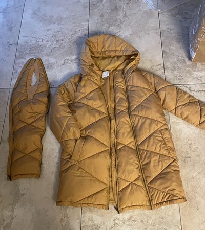 Mama Licious Umstandsjacke Gr. M, Winterjacke Gold Top!