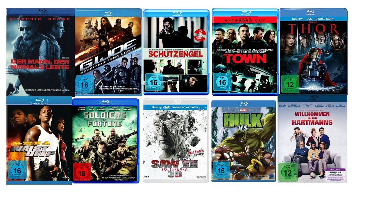 Alle DVDs: Bluray Sammlung – Gebraucht aus Wettingen von Reviled 4