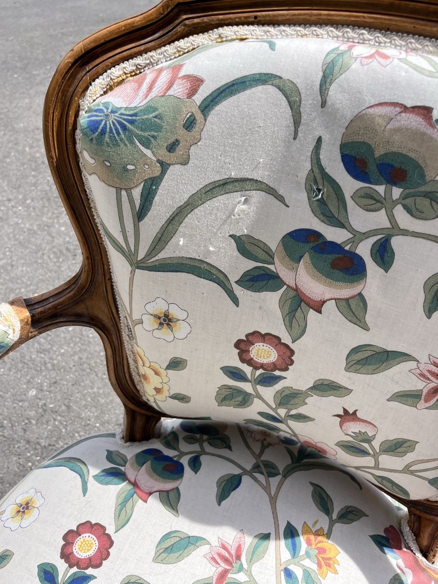Poltrone: Fauteuils à fleurs – Usato da Puidoux venduto da Amelie.Wytt 3