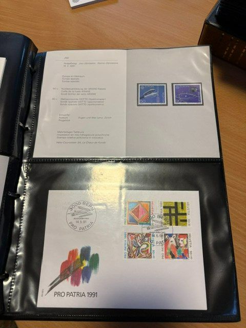 Alle Briefmarken: Suisse 1991 - Collection complète – Neu (gemäss Beschreibung) aus Palézieux von MyriamEdward 4