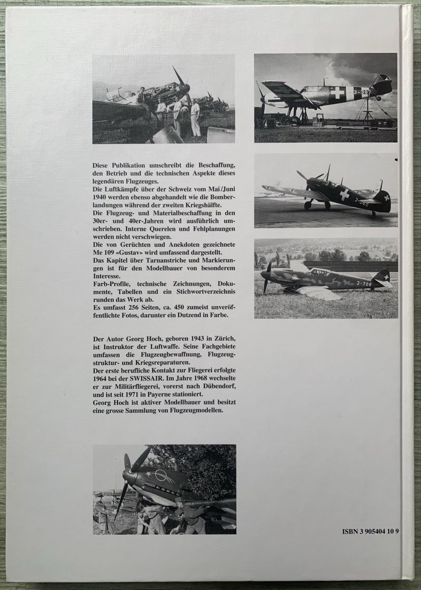 Livres: Die Messerschmitt Me 109 in der Schweizer Luftwaffe – D'occasion à Suhr par schoblobloch 8