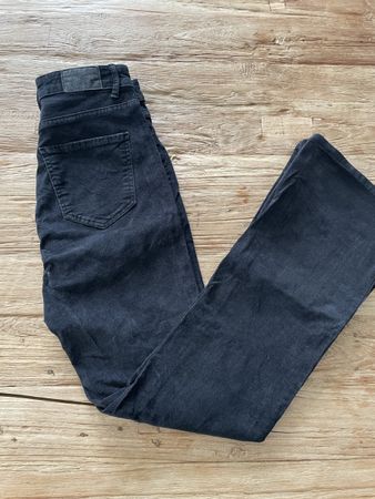 Pull&Bear Kordhose Schwarz