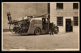 London, Fire Brigade, Enclosed Dual Purp
