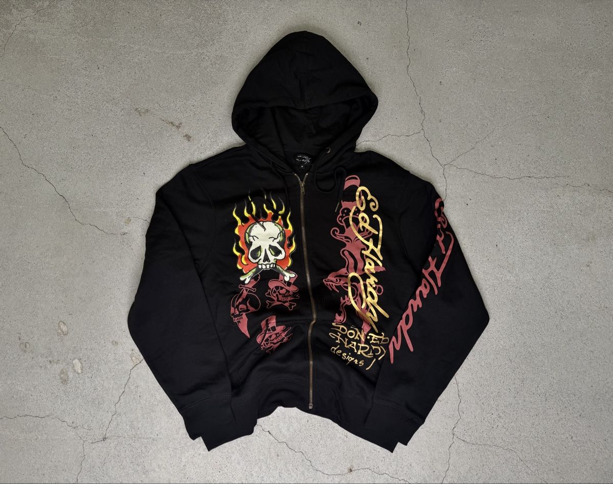 Ed Hardy Maglioni & Felpe: Ed Hardy Hoodie Gr. M – Usato da Luzern venduto da Fabri2000