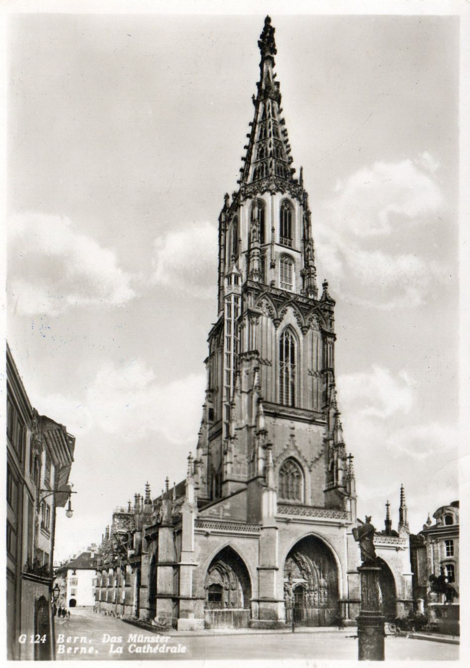 Cartoline postali: Bern - Das Münster – Usato da Melano venduto da pisonsdro