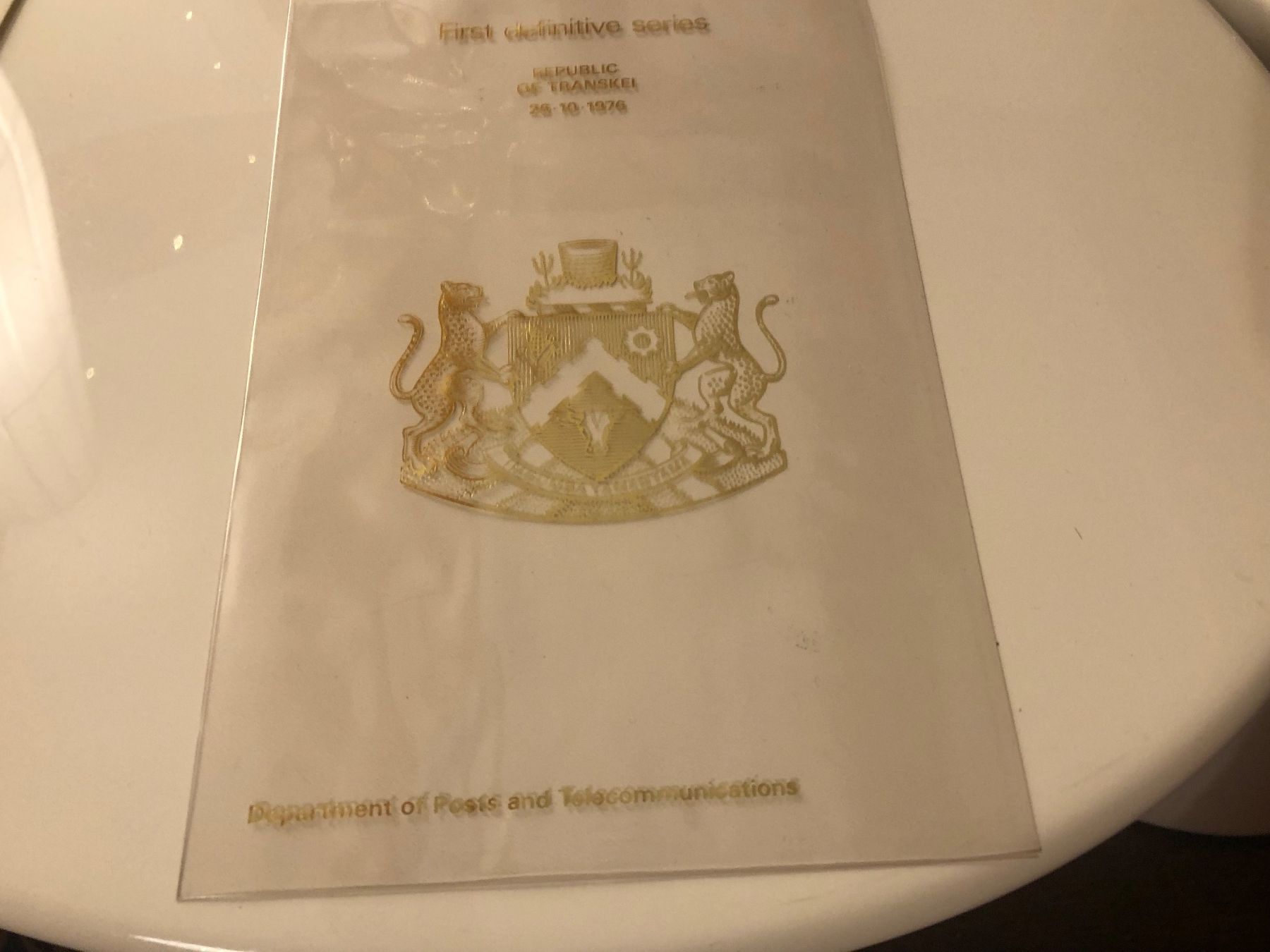 Tutti i francobolli: Erstausgaben TRANSKEI, Folder, Erinnerungsblatt & FDC – Usato da Lufingen venduto da Rac0 1