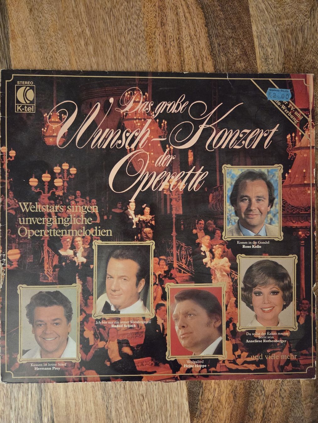 Dischi in vinile: Das grosse Wunsch-Konzert der Operette – Usato da Jegenstorf venduto da AloeVera19