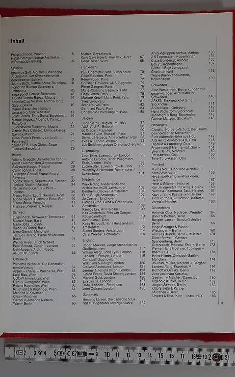Bücher: Buch " Junge Architekten in Europa " – Gebraucht aus Giswil von aethra 2