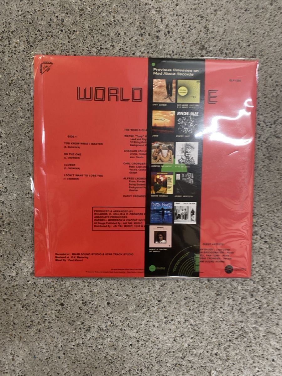 Dischi in vinile: World Quake Band - Everything's On The One – Usato da Zürich venduto da honey-k 1