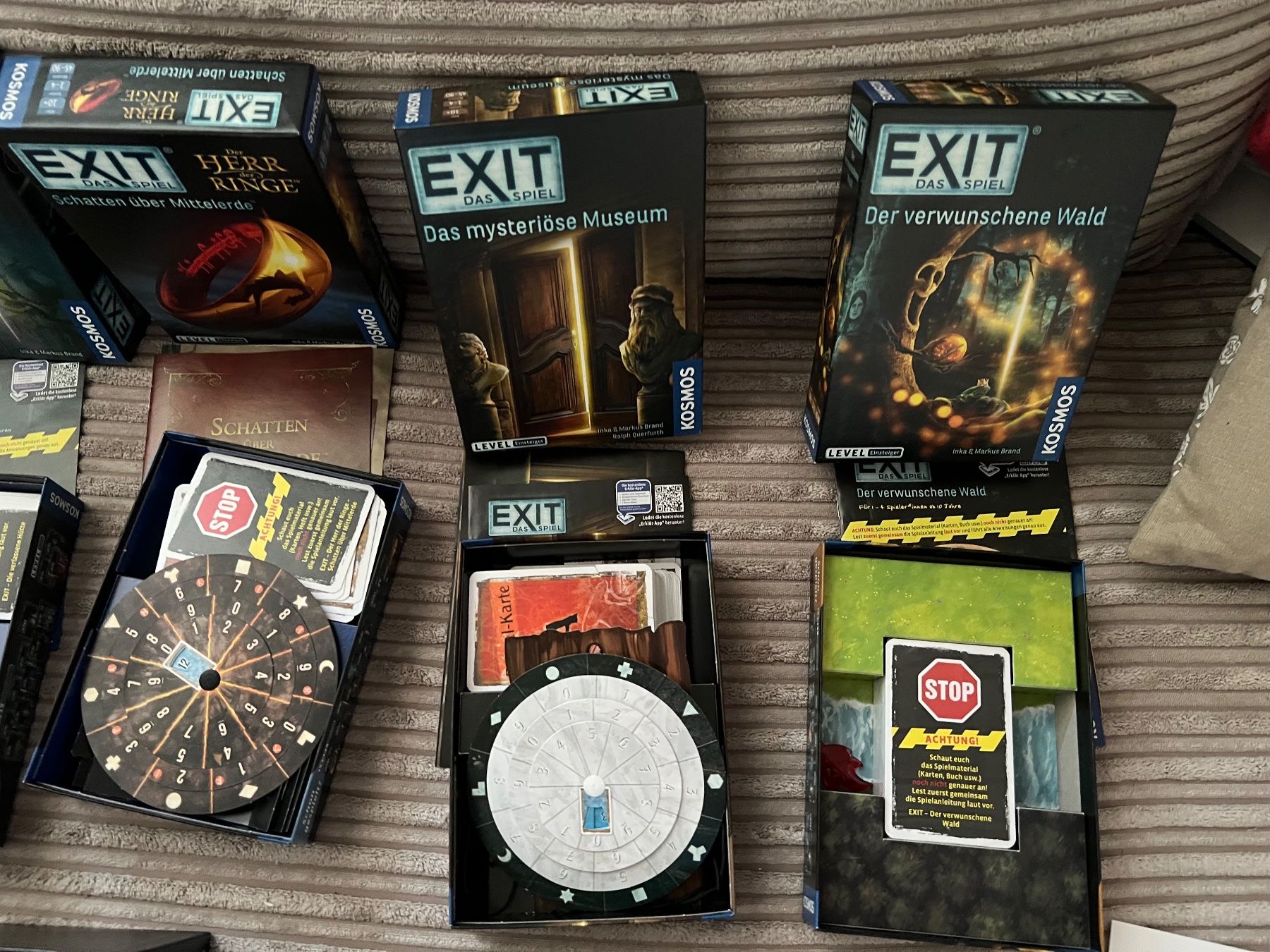 Jeux: Escape-Spiele (Exit) – D'occasion à Steinhausen par gendai