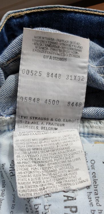 Jeans Levi's 525 bootcut w31 l32 3