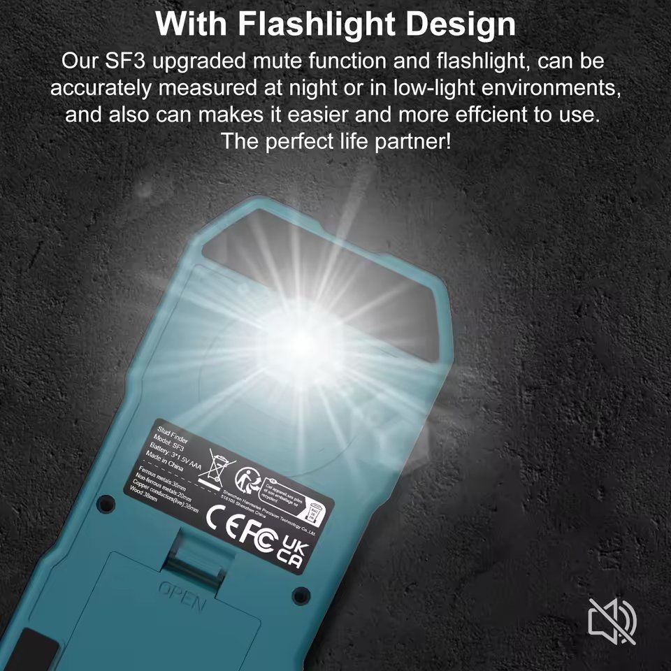 Mesurer: NEU Stud Finder Wandscanner Wall Detector / Scanner Mural – Neuf avec emballage d'origine à Isérables par Wishlist 4