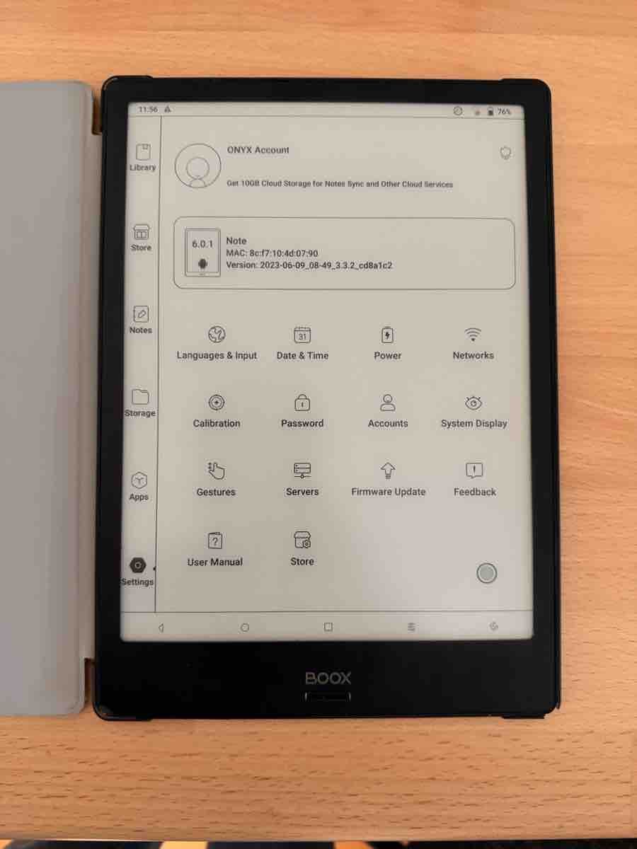 Boox Tablet PC: Boox Note with Protective Case – Gebraucht aus Meisterschwanden von HGunn 4