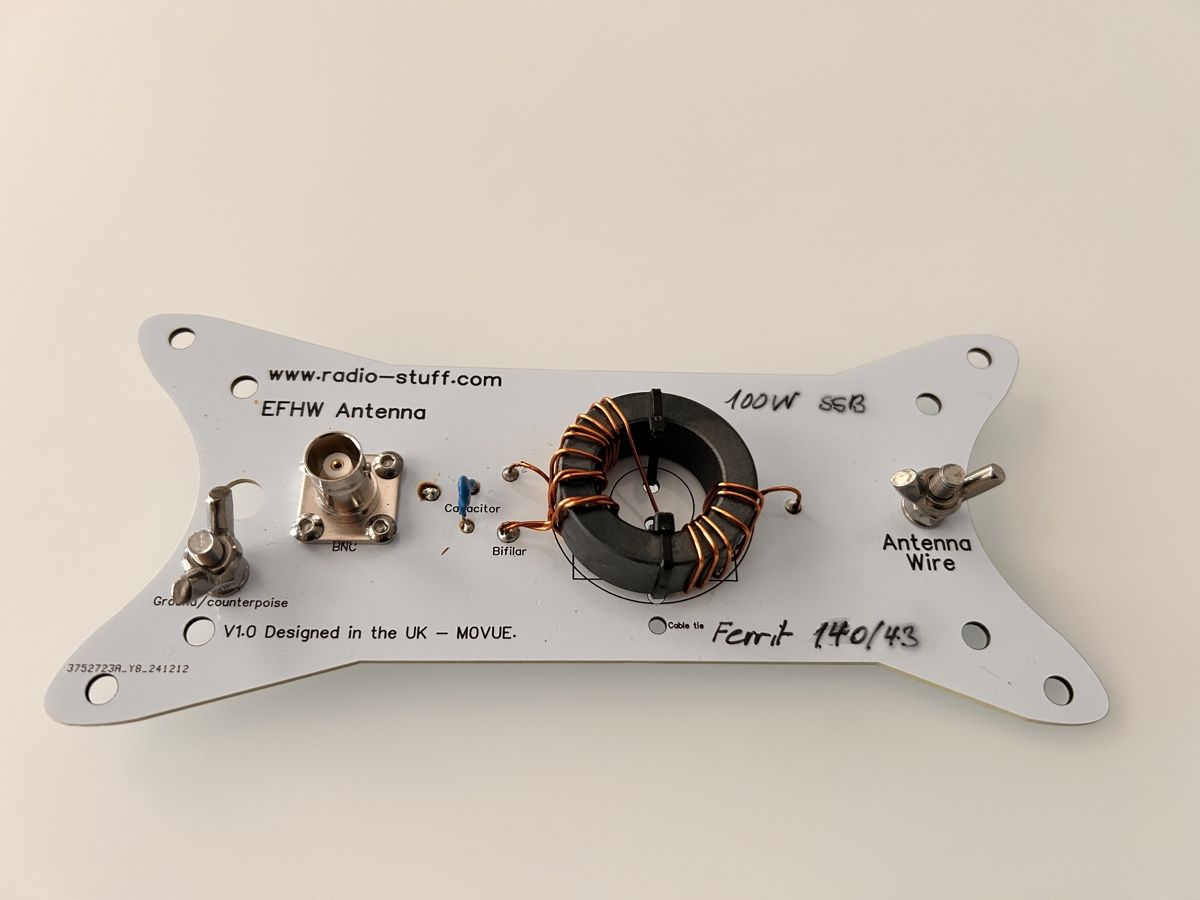 Funktechnik: EFHW - Kit 40-10m – Gebraucht aus Uetliburg SG von ShortWaveListener