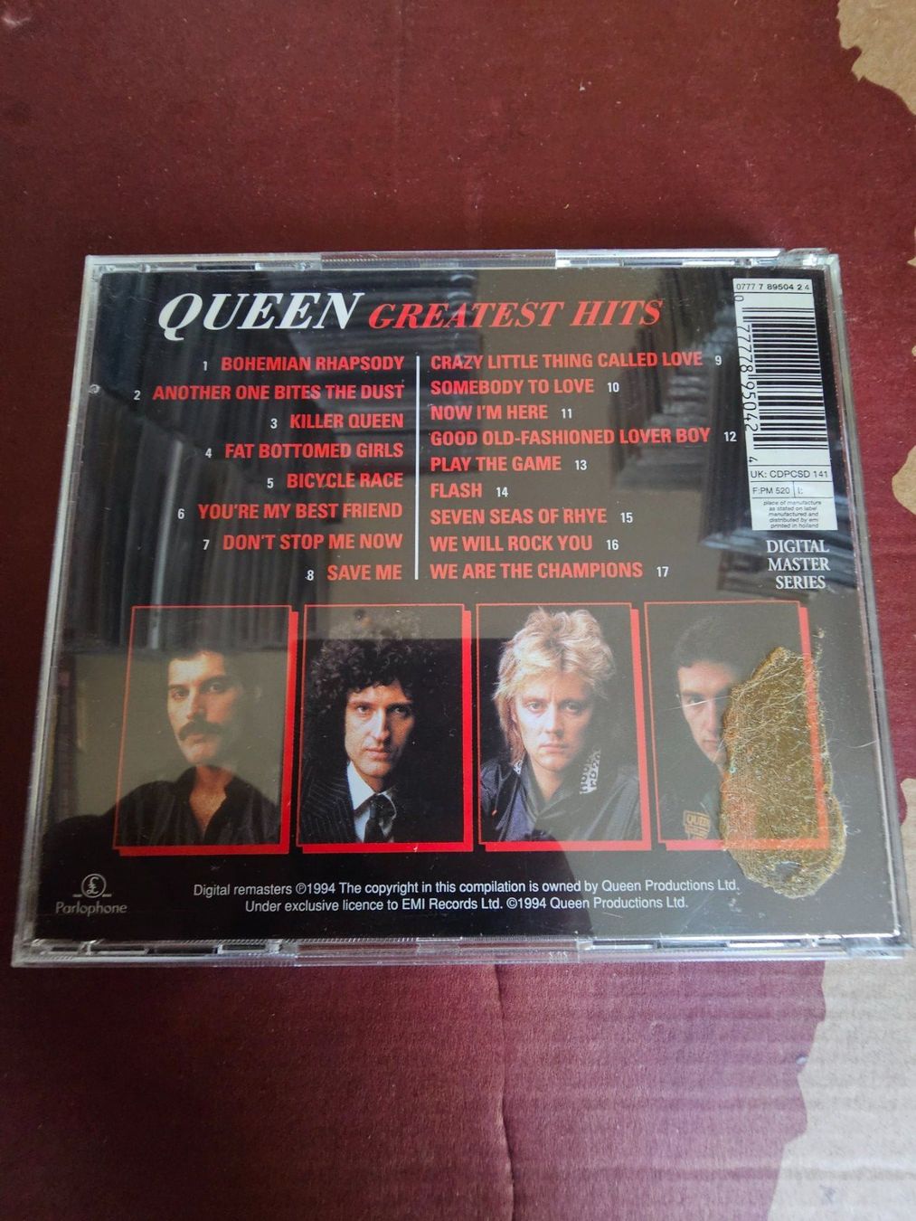 CD: CD - Queen – Greatest Hits I – Usato da Biberist venduto da Foolio0 1