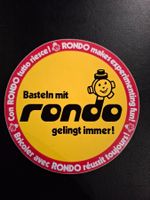 Vintage Rar Sticker Aufkleber Rondo Basteln (80er) Wie Neu!