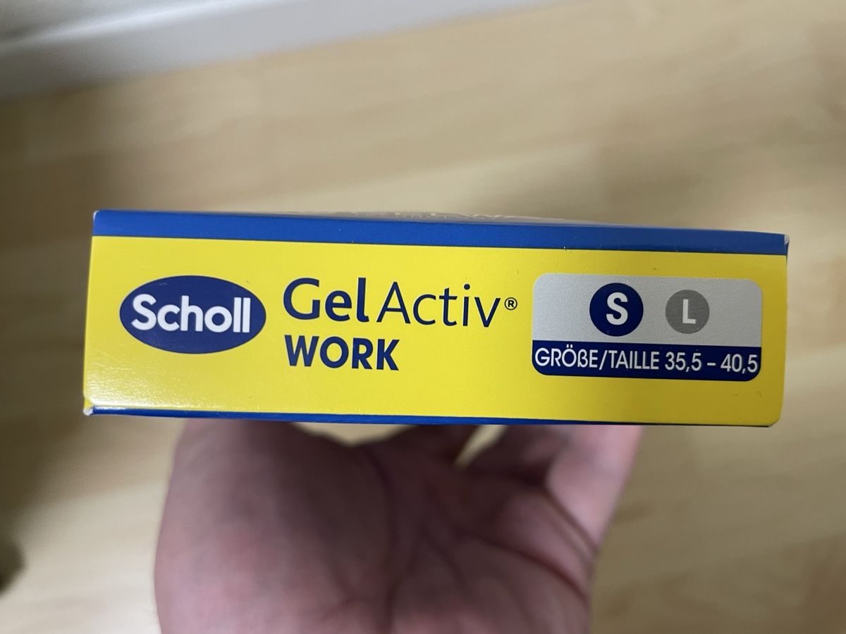 Scholl Scarpe da uomo: Scholl Gel Activ Work Einlegesohlen, Grösse 35.5-40.5 – Nuovo e nell'imballaggio originale da Luzern venduto da predator11 4