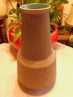 West Germany, Keramik Vase H 42 cm Jahre 1960er / 1970er
