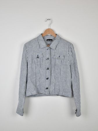Gerry Weber kurze Leinenjacke Gr.36, neuwertig