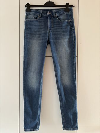LIU JO Damen Skinny Jeans Stretch Blau Gr. 38/40