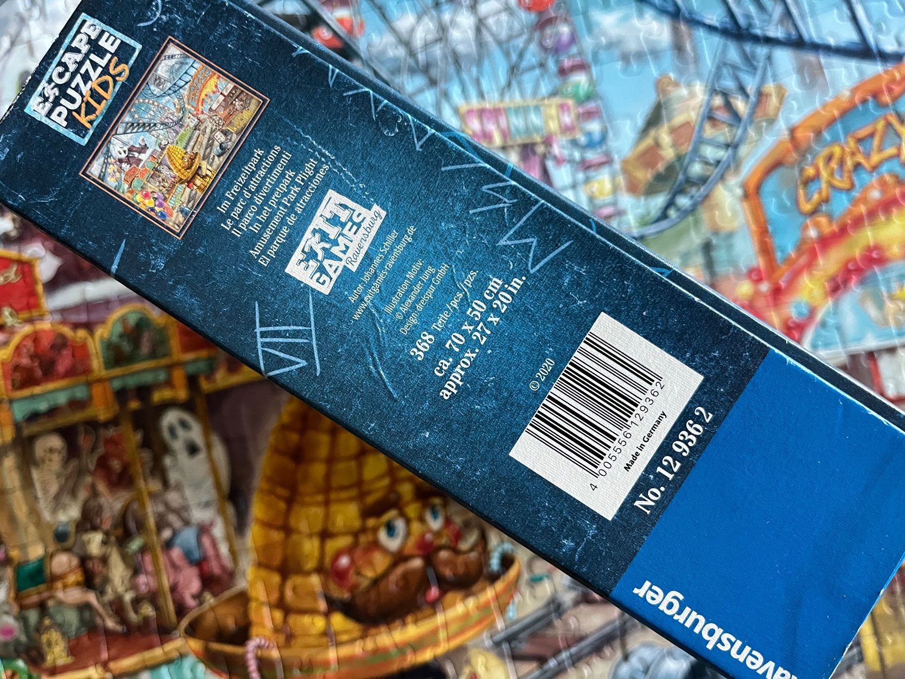 Ravensburger Puzzle: Ravensburger Escape Puzzle Kids" Im Freizeitpark" – Usato da Zürich venduto da Gurkis 3